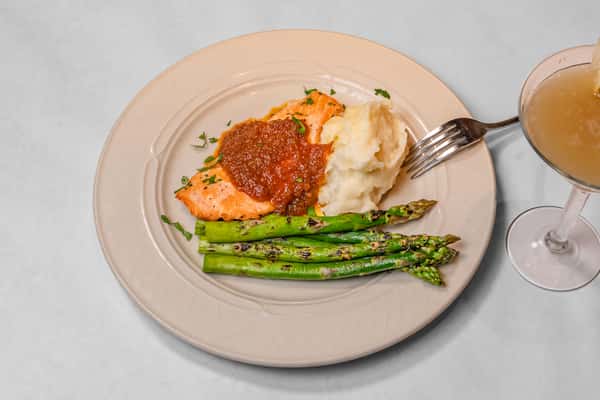 Whiskey Glazed Salmon