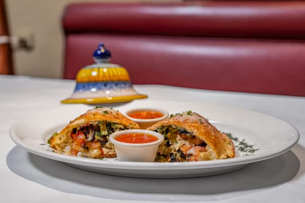 Grilled Chicken Calzone