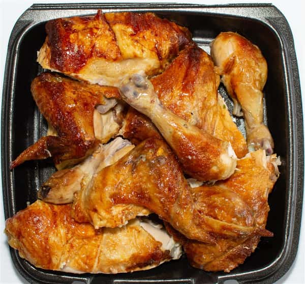 8 Piece Rotisserie Chicken Only (Whole Chicken cut into 8 pieces)