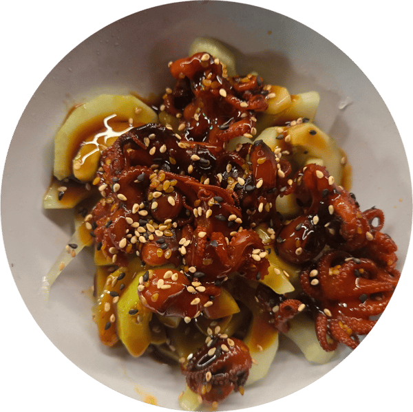 Baby Octopus Salad
