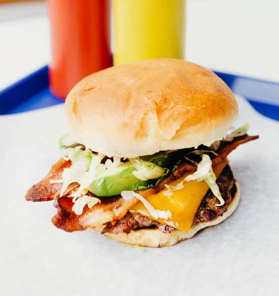 Bacon Avocado Cheeseburger