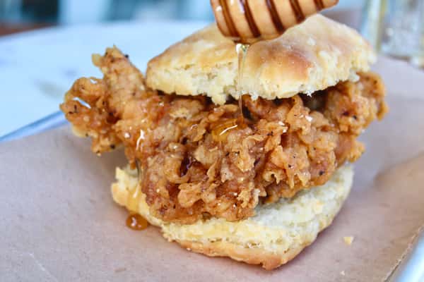Fried Chicken Biscuit