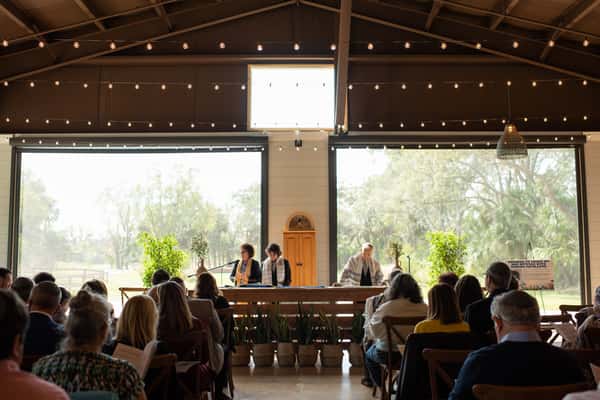 Religious Service in The Barn