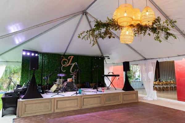 Dance Floor with Chandelier