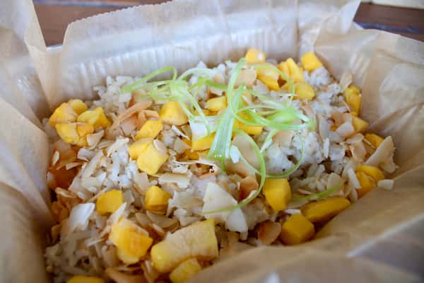 Large Coconut Mango Rice