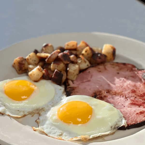Ham and eggs