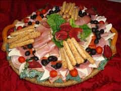 Antipasto tray
