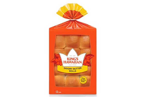 KING'S HAWAIIAN® || 12-Pack Savory Butter Rolls