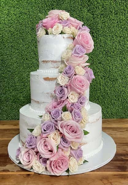 Semi-naked with Rose Cascade