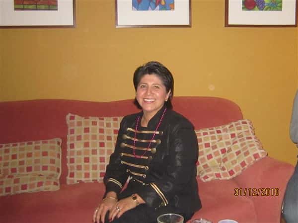 female posing for picture