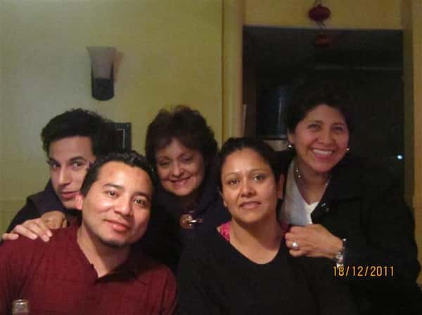group of people posing for picture
