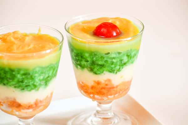 rainbow dessert