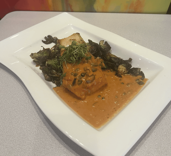 Halibut Puttanesca