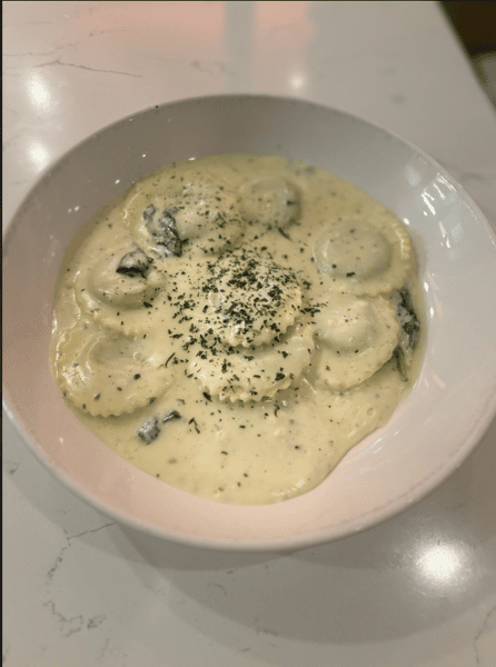 Spinach and Ricotta Ravioli