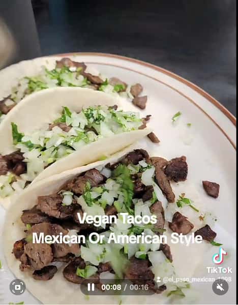Vegan Carne Asada Tacos