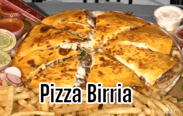Birria Pizza - Thursday Dinner Specials - El Paso Mexican Restaurants