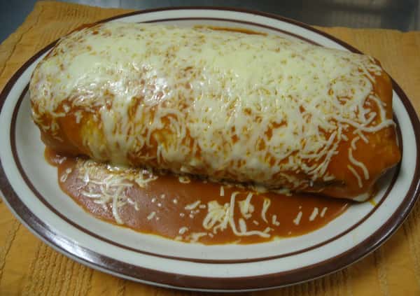 Jose's Super Al Pastor Burrito