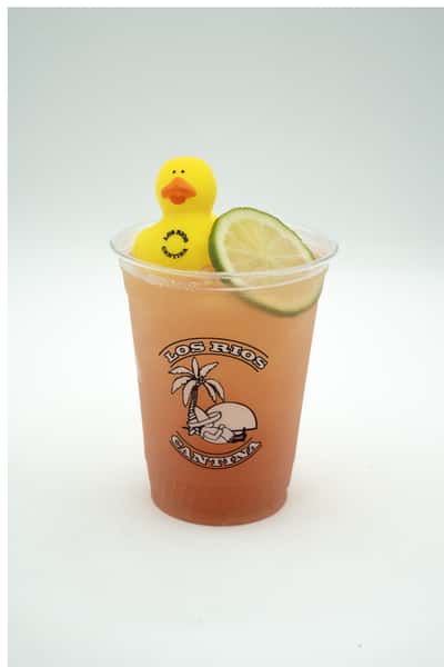 Guava Margarita on the Rocks