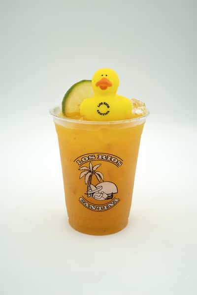 Passion Fruit Margarita on the Rocks