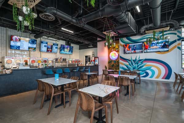 Interior dining area