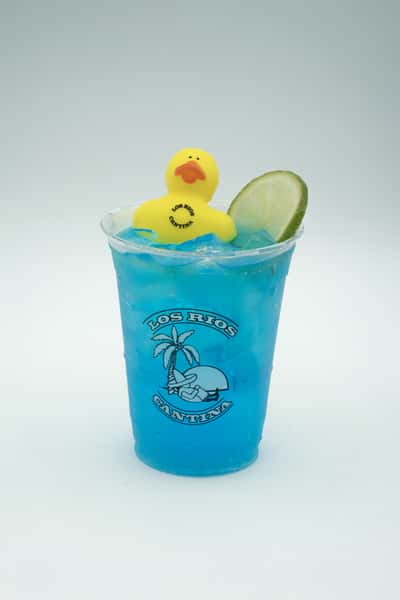 Blueraspberry Margarita on the Rocks