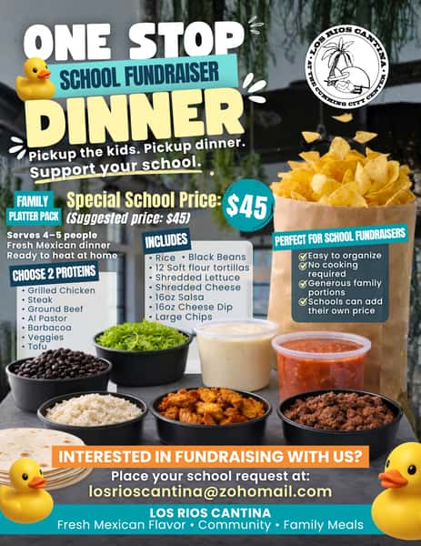 Family Platter Pack - One Stop School Fundraiser Dinner