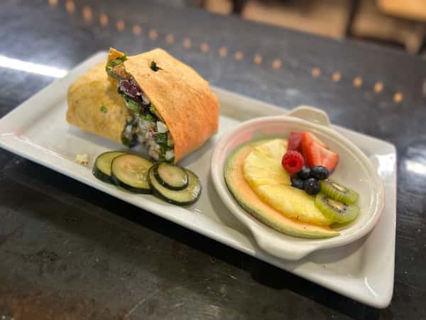 Greek Chicken Wrap