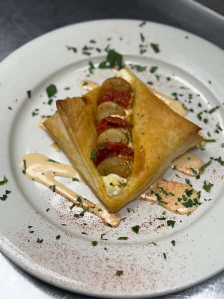 Goat Cheese Puff Pastry