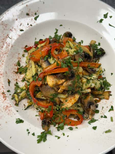 Zucchini Noodles & Veggies