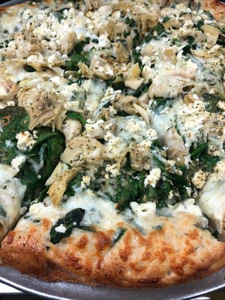 Zorba's White Pizza 12"