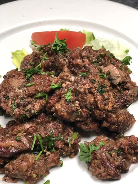Sauteed Chicken Livers