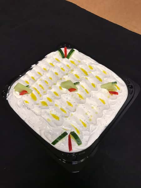Tzatziki Greek Yogurt Dip Tray (Serves 10-12)