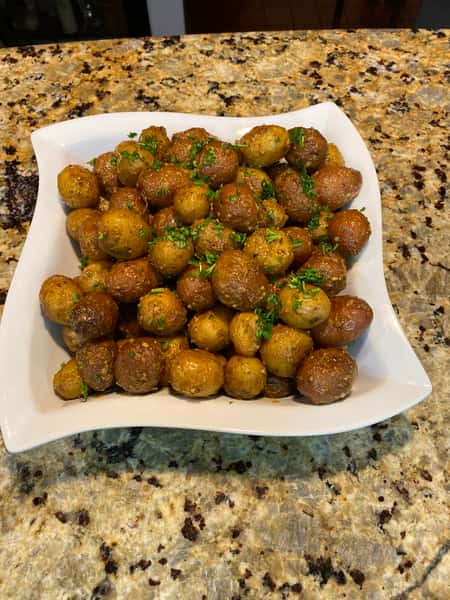 Herb Roasted Baby Potatoes (Serves 10-15)