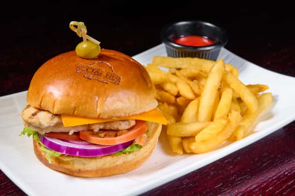 Grilled Chicken Burger