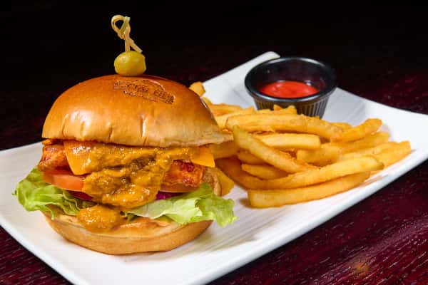 Paneer Tikka Burger