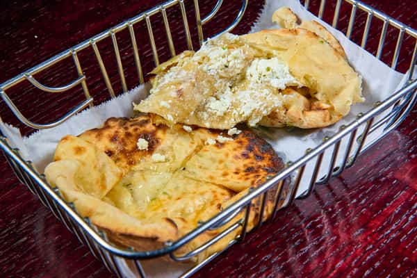 Goat Cheese & Cilantro Naan