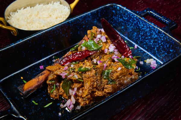 Goat Shank Ghee Roast