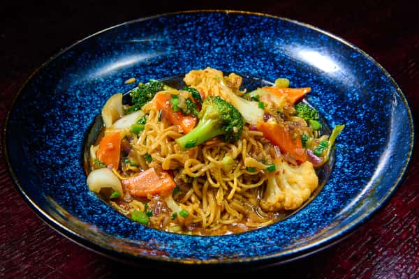 Pan Fried Noodles Vegetarian
