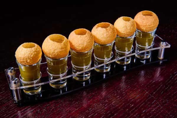 Vodka Pani Puri Shots