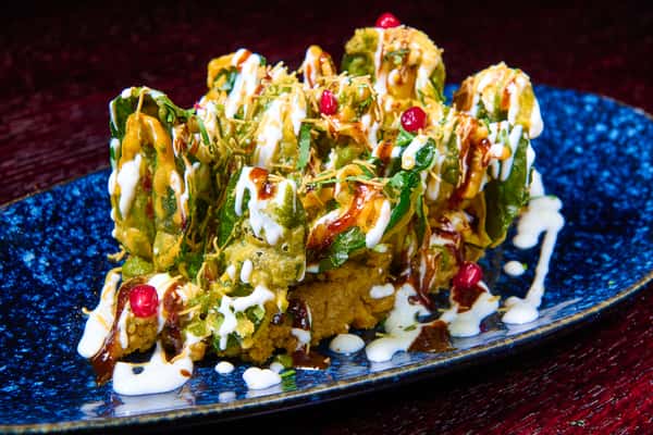 Palak Patta & Aloo Chaat