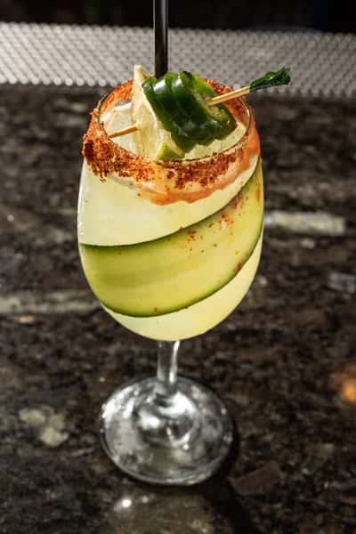Cucumber Jalapeño Margarita