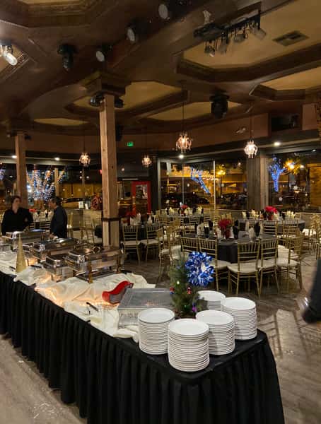 banquet setup