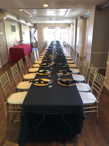 interior banquet setup