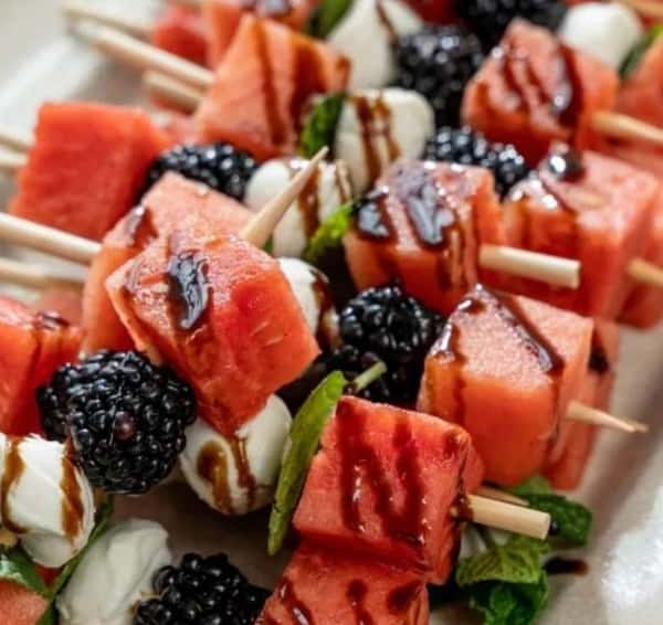 Fruit & Cheese Skewers