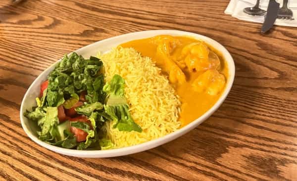 Curried Shrimp Bowl