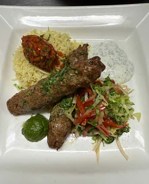 Tray Lamb Kofta Kabab