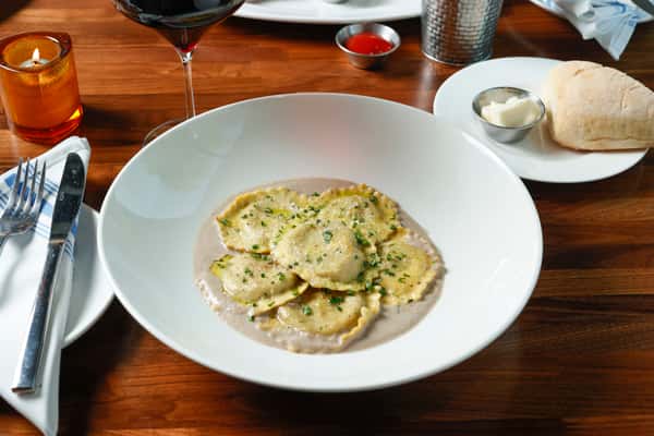 Mushroom Ravioli @ The Oxford Kitchen Lodi