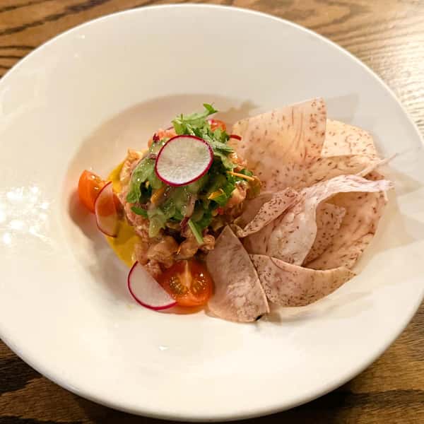 Ahi Tuna Tartare @ The Oxford Kitchen Lodi