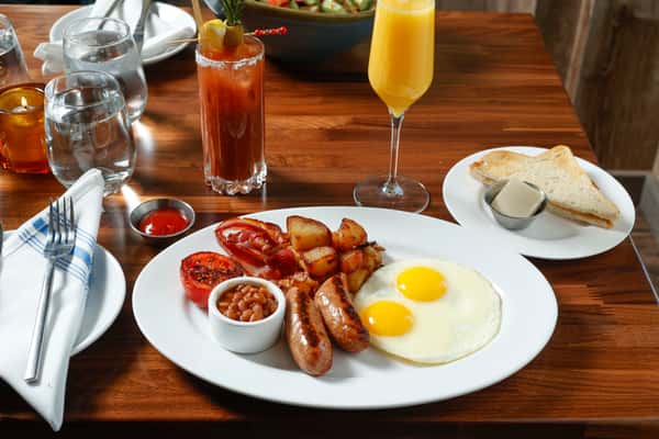 English Fry-Up @ The Oxford Kitchen Lodi