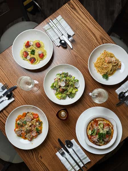 Favorite Mains at The Oxford Kitchen & Gastropub in Lodi California